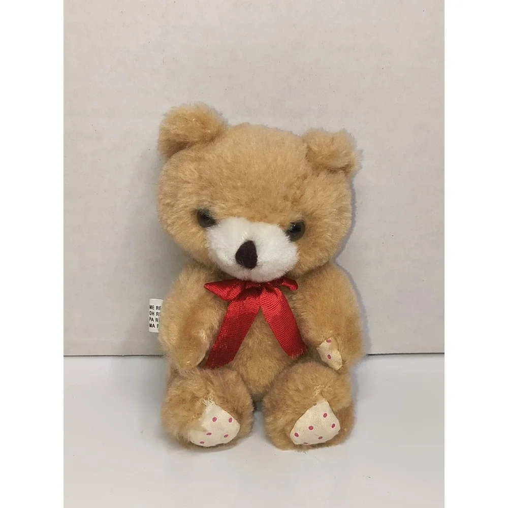 Valentine's Day Gift Set Wooden Bear Jointed Plush Teddy Vintage House Of‎ Lloyd